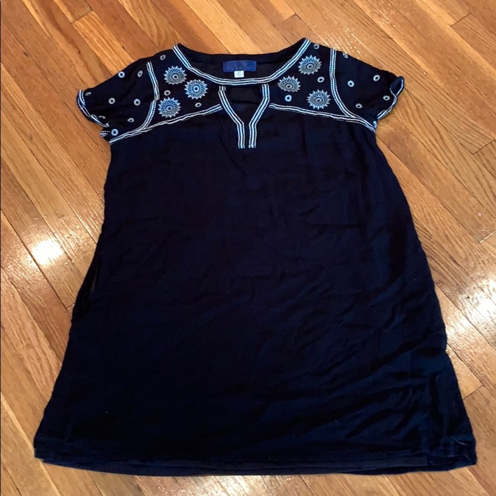 Francesca’s Black Embellished Swim Cover-up/Dress